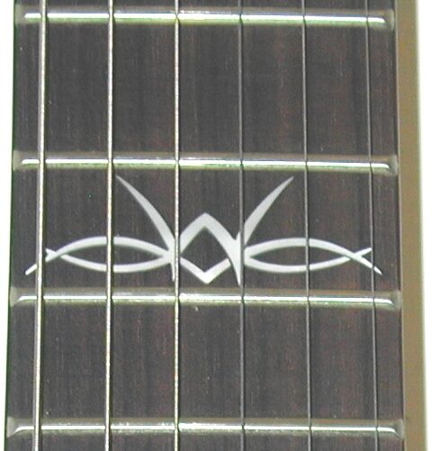 open zoom image for Washburn TB100 Tabu Electric Guitar, Inlay Detail