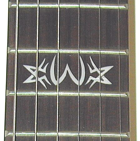 open zoom image for Washburn TB200 Tabu Electric Guitar with Tremolo, Inlay Detail