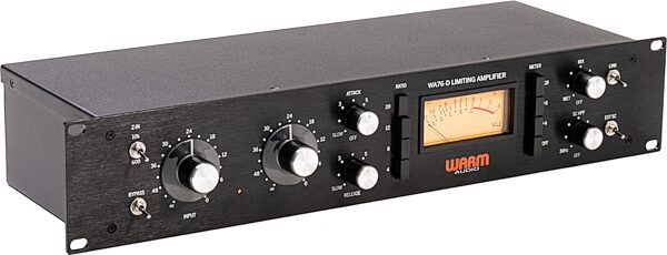 open zoom image for Warm Audio WA76-D Single-Channel Discrete Compressor, New, Angle