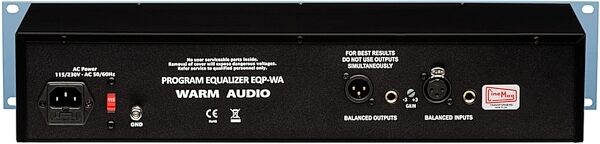 open zoom image for Warm Audio EQP-WA Classic Passive Tube Equalizer, New, Action Position Back
