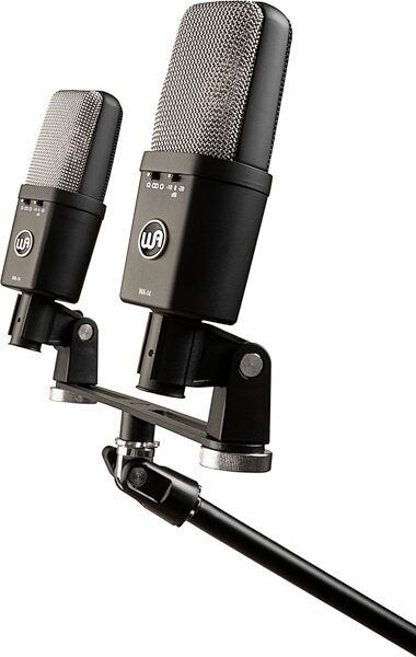 open zoom image for Warm Audio WA-14SP Large-Diaphragm Condenser Microphones Stereo Matched Pair, New, Action Position Back