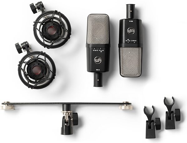 open zoom image for Warm Audio WA-14SP Large-Diaphragm Condenser Microphones Stereo Matched Pair, New, Contents