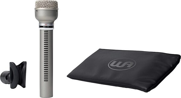 open zoom image for Warm Audio WA-19 Dynamic Studio Microphone, Nickel, WA-19N, Action Position Back