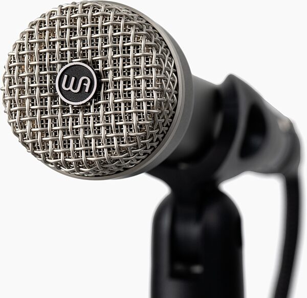 open zoom image for Warm Audio WA-19 Dynamic Studio Microphone, Nickel, WA-19N, Action Position Back