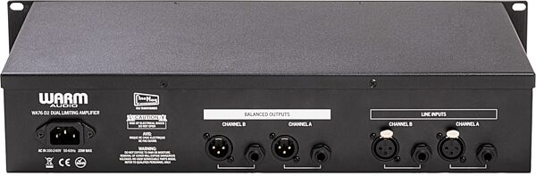 open zoom image for Warm Audio WA76-D2 Two-Channel Discrete Compressor, New, Action Position Back