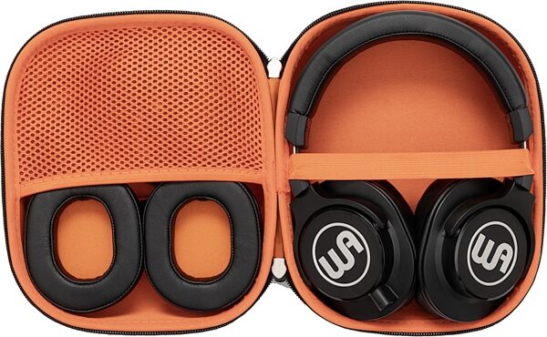 open zoom image for Warm Audio WA-HR HeadRoom Closed-Back Studio Headphones, Black, WA-HRB, Action Position Back