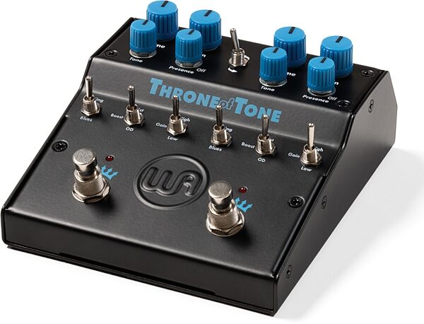 open zoom image for Warm Audio Throne of Tone Overdrive Pedal, New, Action Position Back