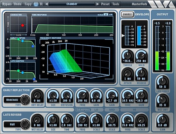 open zoom image for Wave Arts MasterVerb 6 Audio Plug-in Software, Digital Download, Rear detail Front