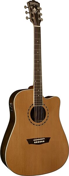 open zoom image for Washburn WD11SCE Dreadnought Cutaway Acoustic-Electric Guitar, Main