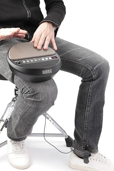 open zoom image for Korg WaveDrum Mini Dynamic Percussion Synthesizer, Played with Shoes