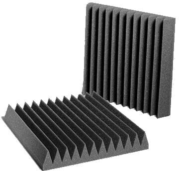 open zoom image for Auralex 2 Wedgie 12x12 in. Tiles (Gray, 48 Pack), Main