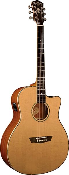 open zoom image for Wasburn WG15SCE Grand Auditorium Acoustic-Electric Guitar, Main