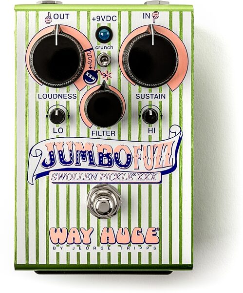 open zoom image for Way Huge Jumbo Swollen Pickle XXX Fuzz Pedal, New, Main