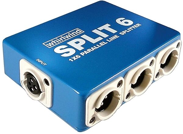 open zoom image for Whirlwind SPLIT 6 1x6 Line Level Parallel Splitter, New, Main