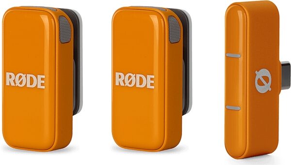 open zoom image for Rode Wireless Micro USB-C Compact Wireless Microphone System, Orange, Main
