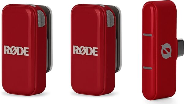 open zoom image for Rode Wireless Micro USB-C Compact Wireless Microphone System, Red, Open Box (Like New), Main