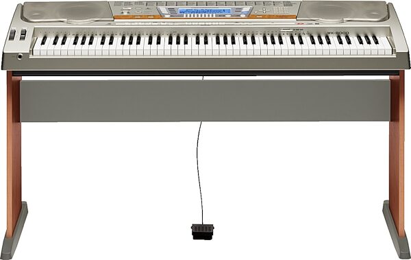 open zoom image for Casio WK8000 Keyboard, Stand Front