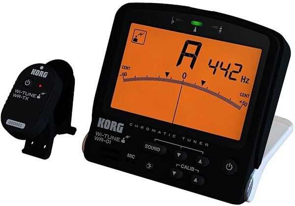 open zoom image for Korg WR-01S Wi-Tune Wireless Instrument Tuner, Standard Mount