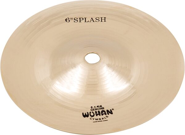 open zoom image for Wuhan Splash Cymbal, 6 inch, Action Position Front