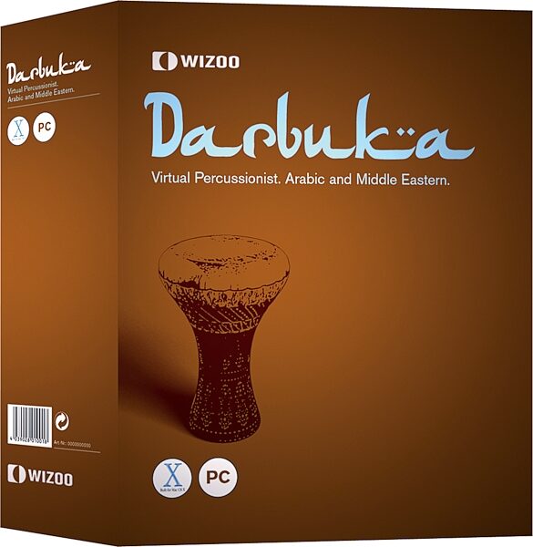 open zoom image for Wizoo Darbuka Arabic Percussion Soft Synth (Macintosh and Windows), Box View