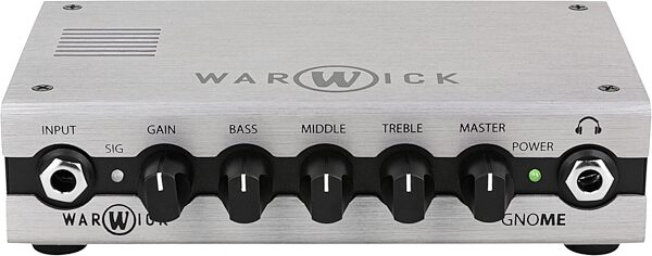 open zoom image for Warwick Gnome Pocket Bass Amplifier (200 Watts), New, Action Position Back