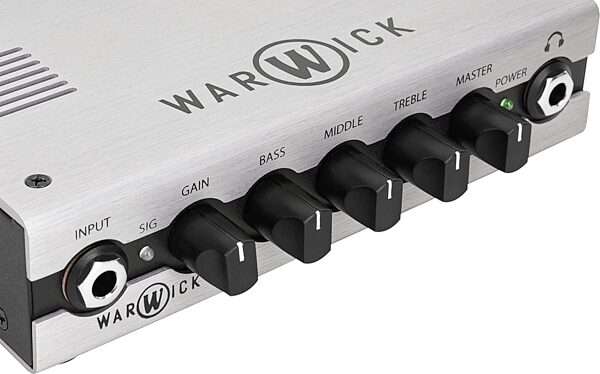 open zoom image for Warwick Gnome Pocket Bass Amplifier (200 Watts), New, Action Position Back