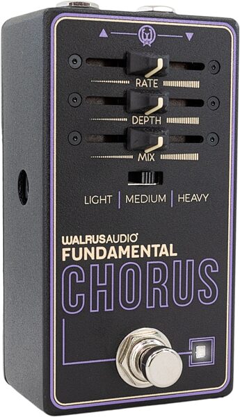 open zoom image for Walrus Audio Fundamental Series Chorus Pedal, New, Action Position Back