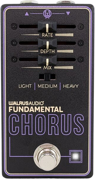 open zoom image for Walrus Audio Fundamental Series Chorus Pedal, New, Action Position Back