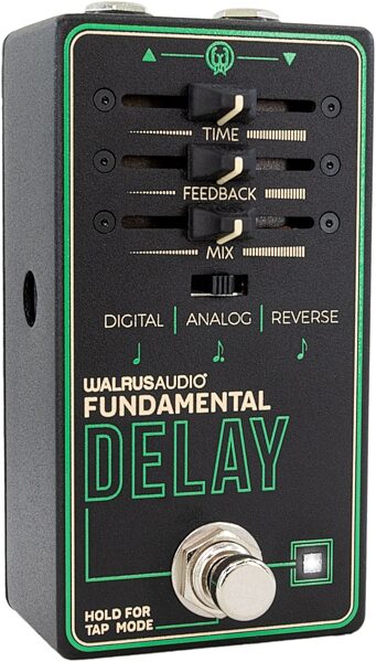 open zoom image for Walrus Audio Fundamental Series Delay Pedal, New, Action Position Back