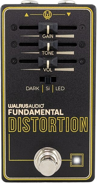 open zoom image for Walrus Audio Fundamental Series Distortion Pedal, New, Action Position Back
