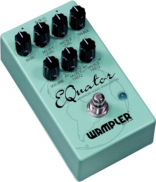 open zoom image for Wampler Equator EQ Pedal, Open Box (Like New), Action Position Back
