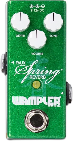 open zoom image for Wampler Mini Faux Spring Reverb Pedal, New, Detail Front