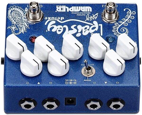 open zoom image for Wampler Paisley Drive Deluxe Dual Overdrive Pedal, New, ve