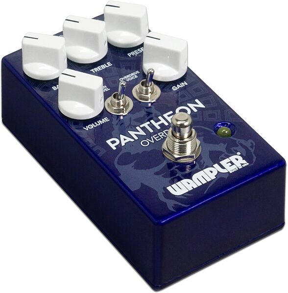 open zoom image for Wampler Pantheon Overdrive Pedal, New, Action Position Back