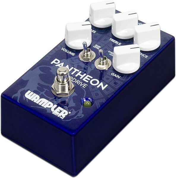 open zoom image for Wampler Pantheon Overdrive Pedal, New, Action Position Back