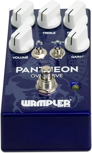 open zoom image for Wampler Pantheon Overdrive Pedal, New, Action Position Back
