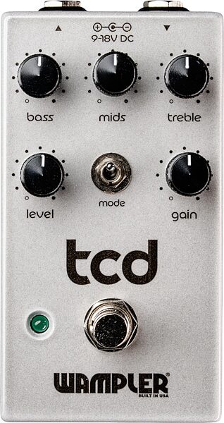 open zoom image for Wampler The Compulsion Drive Overdrive Pedal, Open Box (Like New), Action Position Back