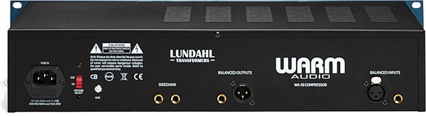 open zoom image for Warm Audio WA-1B All-Tube Optical Compressor, New, Action Position Back