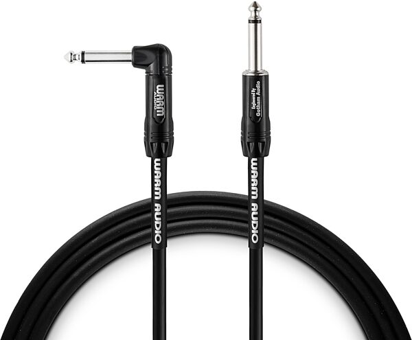 open zoom image for Warm Audio Pro-TS-1RT Pro Series Instrument Cable (with 1 Right Angle End), 10 foot, Main