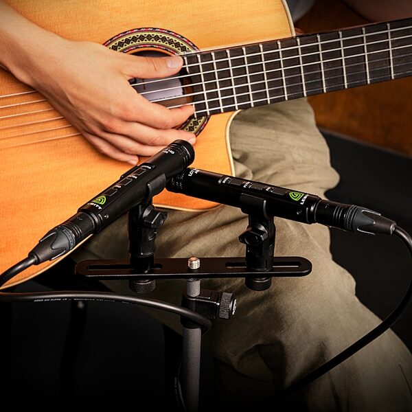 open zoom image for Lewitt LCT 140 AIR Small-Diaphragm Condenser Microphone, Matched Pair, Action Position Front