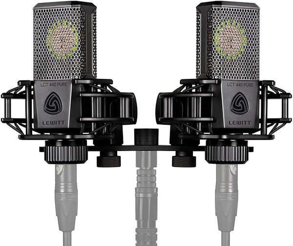 open zoom image for Lewitt LCT 440 PURE Large-Diaphragm Condenser Microphone, Stereo Pair, Action Position Back
