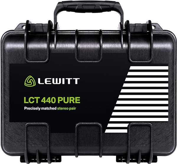 open zoom image for Lewitt LCT 440 PURE Large-Diaphragm Condenser Microphone, Stereo Pair, Action Position Back