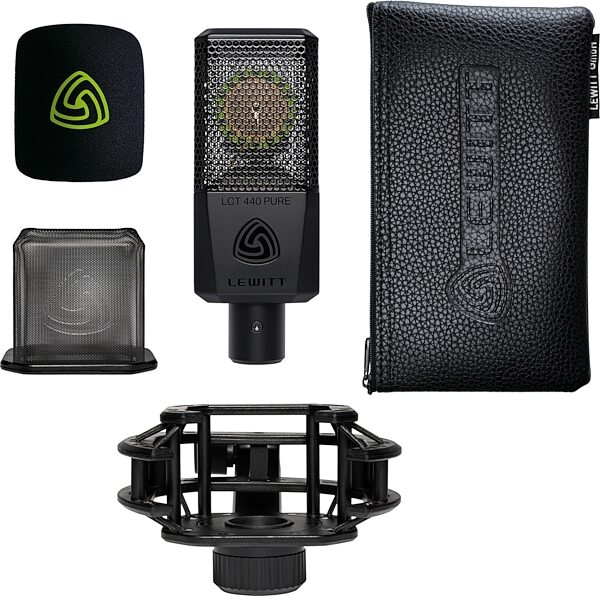 open zoom image for Lewitt LCT 440 PURE Large-Diaphragm Condenser Microphone, Single Microphone, Package Contents