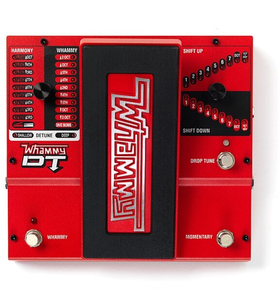 open zoom image for DigiTech Whammy DT Pitch Controller Pedal with Drop Tuning, Red, Main