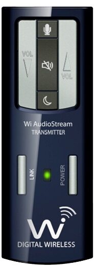 open zoom image for Point Source Audio Pocket Portable Wireless Microphone System, Transmitter Front
