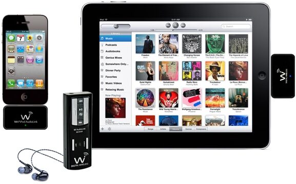 open zoom image for Wi Digital JMWAL35UI AudioLink Ui Digital Wireless System, In Use with iOS Gear