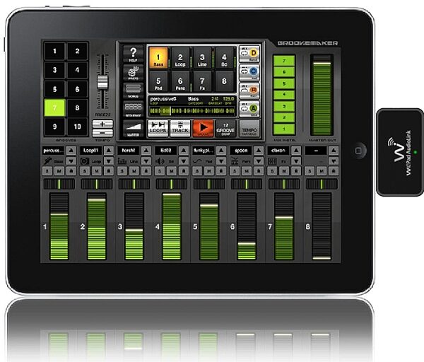 open zoom image for Wi Digital JMWAL35UI AudioLink Ui Digital Wireless System, In Use with iPad