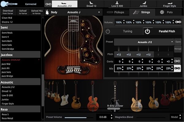 open zoom image for Line 6 Variax Workbench HD Software + USB Interface (Macintosh and Windows), view