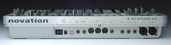open zoom image for Novation X-Station 25 Synthesizer Controller, Rear