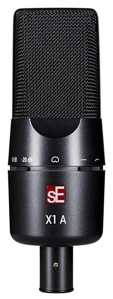 open zoom image for sE Electronics X1 A Large-Diaphragm Condenser Microphone, Black, main